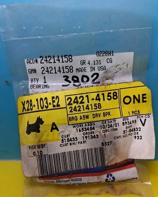 Genuine GM Automatic Transmission Output Shaft Drive Sprocket Bearing 24214158