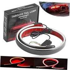 AUTOXBERT LED Brake Light Strip, 43inch Universal Red Amber Sequential Car