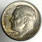1964-D Roosevelt Dime - Circulated Condition - 90% Silver - US Coin - 3159