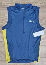 Zoot Herren Fahrradweste Tri Fit Trikot Muster Größe M 