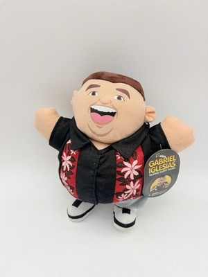 Gabriel Iglesias Plush Figure Fluffy Comedian Mexican Stuffed Toy Tags no Sound