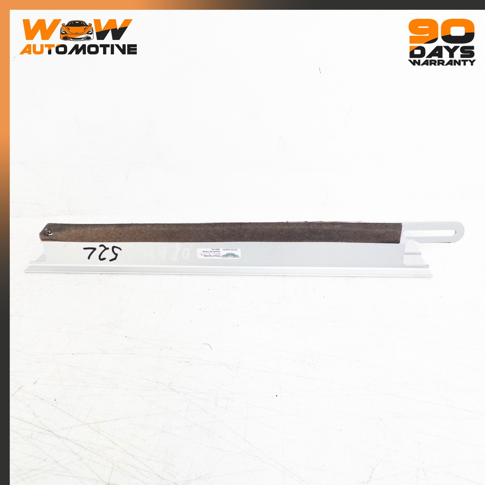 06-16 ASTON MARTIN V8 VANTAGE REAR LEFT CABIN FINISHER COVER MOLDING TRIM OEM