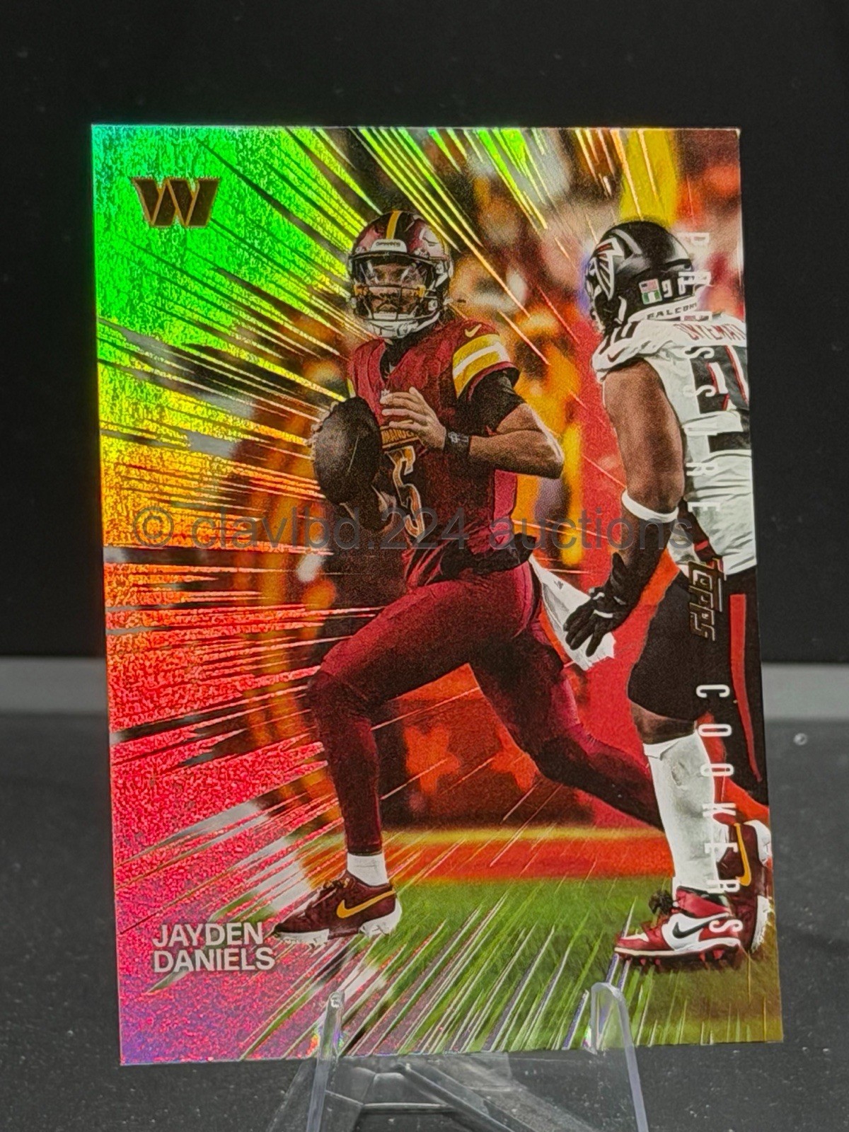 NFL 2026 TOPPS - Jayden Daniels - Pressure Cookers #PC-23  Commanders insert