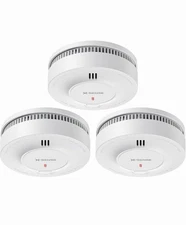X-Sense Smoke Alarm, 10-Year Battery Fire Alarm Smoke Detector with LED Indic...
