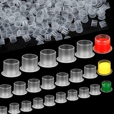 Tattoo Ink Caps - Yuelong 1000Pcs Disposable Microblading Makeup Tattoo Ink