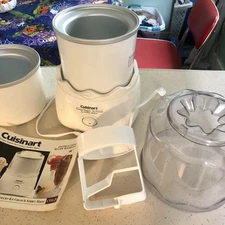 Ice Cream Cuisinart ICE-20 Automatic 1-1/2 Quart Frozen Yogurt Sorbet Maker