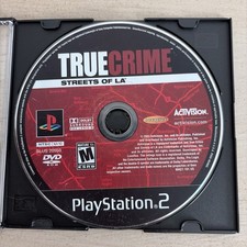 PS2 True Crime: Streets of LA (Sony PlayStation 2, 2003) Disc Only! TESTED!!!