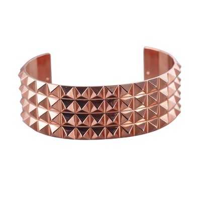 Rebecca geometric Gold Tone Cuff Bracelet