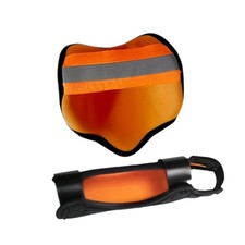 2 Pieces Forearm Crutch Cushion Handle Case for Athletes Seniors Outdoor