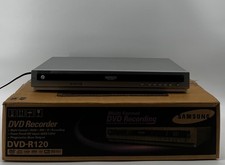 Samsung DVD-R120 DVD Recorder Progressive Scan Player with Remote - TESTED