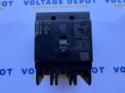 EATON GHB3090 90A 480V 65kA 3P BOLT-ON CIRCUIT BREAKER - 6mo Warranty