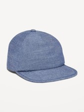 NWOT Old Navy Boys Girls Crushable Chambray Hat