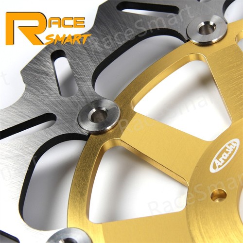 Front Rear Brake Rotors For Honda CBR1100XX 1999-2008 Super Blackbird 2004 2005 - Picture 7 of 14