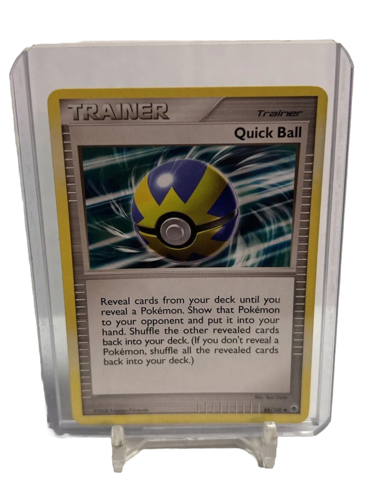 Quick Ball 86/100 Pokemon Majestic Dawn 2008 Card NM