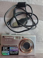 PENTAX Pentax Optio T10 6.0MP Digital Camera - Silver. Battery not included.