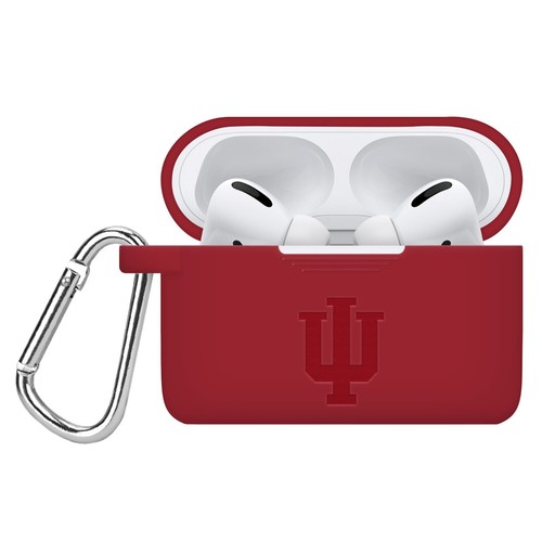 Indiana Hoosiers Silikonhülle mit Gravur für Apple AirPods Pro 1 & 2 - Bild 1 von 11
