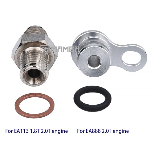 MAMBA Turbo & Water Line Kit Top Mount AUDI VW EA113 EA888 w/ GT28R GT30R - Picture 6 of 8