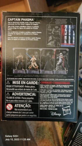 New STAR WARS Black Series CAPTAIN PHASMA Action Figure 06 Titanium Series Box - Picture 2 of 3
