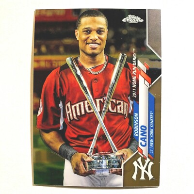 #U-97 Robinson Cano Home Run Derby 2020 Topps Chrome Update New York Yankees