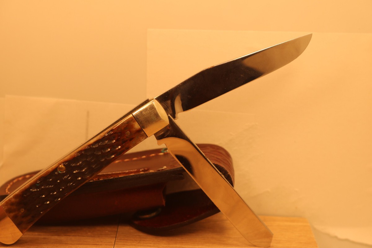 Vintage Case XX 1984 6-Dot 6254 Excellent Delrin Trapper Knife | eBay