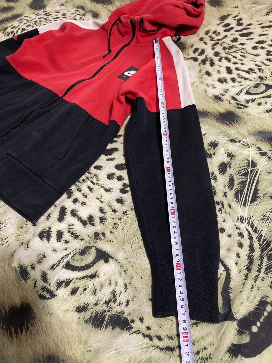 red nike air max hoodie