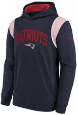 NWT - Nike Youth New England Patriots Sideline Therma-Fit Hoodie Medium 10-12