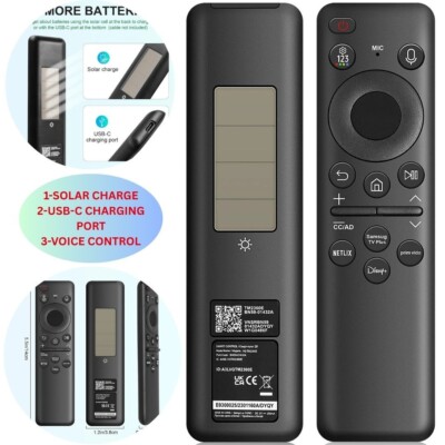 Neu BN59-01432A TM2360E Solarzelle Sprachfernbedienung für 2023 Samsung TV Q80C S95C