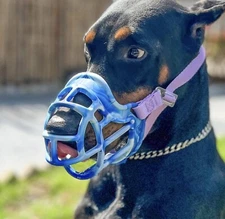 Royal Claws TPR Basket Muzzle -1 Black size 4