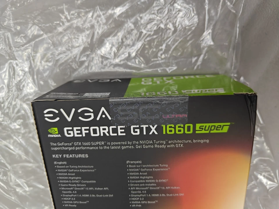 NEW EVGA NVIDIA GeForce GTX 1660 Super SC Ultra Gaming 6GB GDDR6 Dual Fan... - Image 4 of 4