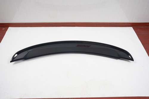 Rear Wing Spoiler Fits For Chevrolet Camaro ZL1 Wickerbill Gloss Black 2014-2015 - Picture 4 of 7