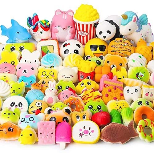 New squishies 10 pcs pack Jumbo Medium Mini Soft Squishy Phone