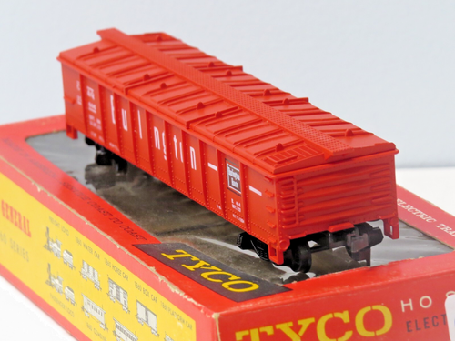 HO Tyco/ Mantua Burlington Route Gondola Covered CB&Q # 170006 BOXED L-1323 - Picture 2 of 9