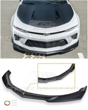 For 16-up Camaro Ss Zl1 Style Abs Plastic Front Bumper Lower Lip Splitter