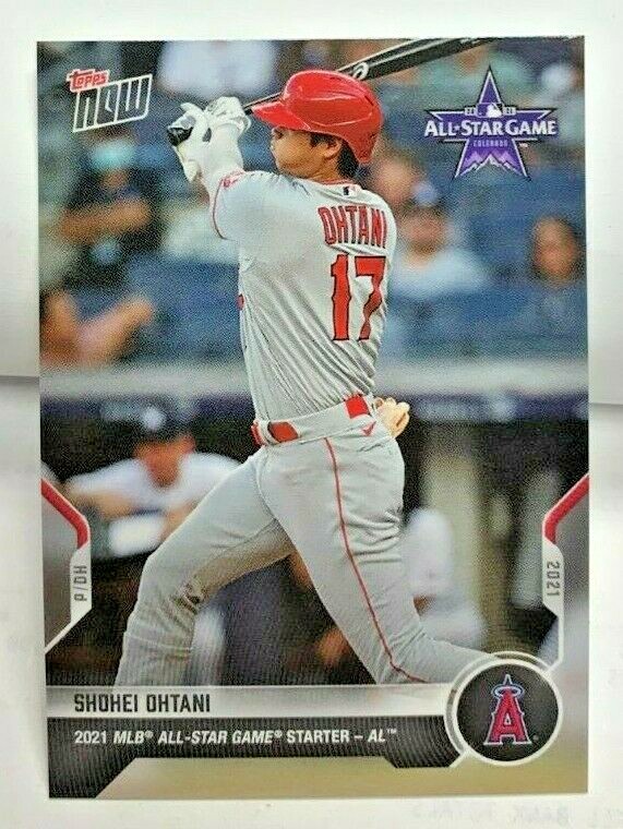 SHOHEI OHTANI 2021 ALL STAR GAME 記念コイン Shohei Ohtani 2021 Topps Now MLB All-Star Game GU Ball