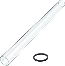 SUMNEW Glass Tube Replacement 51.2" Tall 4" Diameter Fit for the 3-Sided heater