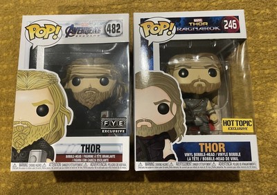 Funko Pop Thor fye And Hot Topic Exclusives Lot Of 2