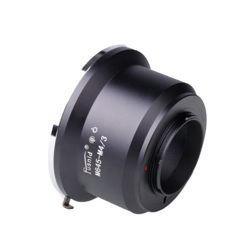 Adaptador de lente a micro 4/3 M43 M645-M4/3 para Mamiya 645 E-PL7 OM-D GH4 G7 MFT GX7 - Imagen 3 de 6