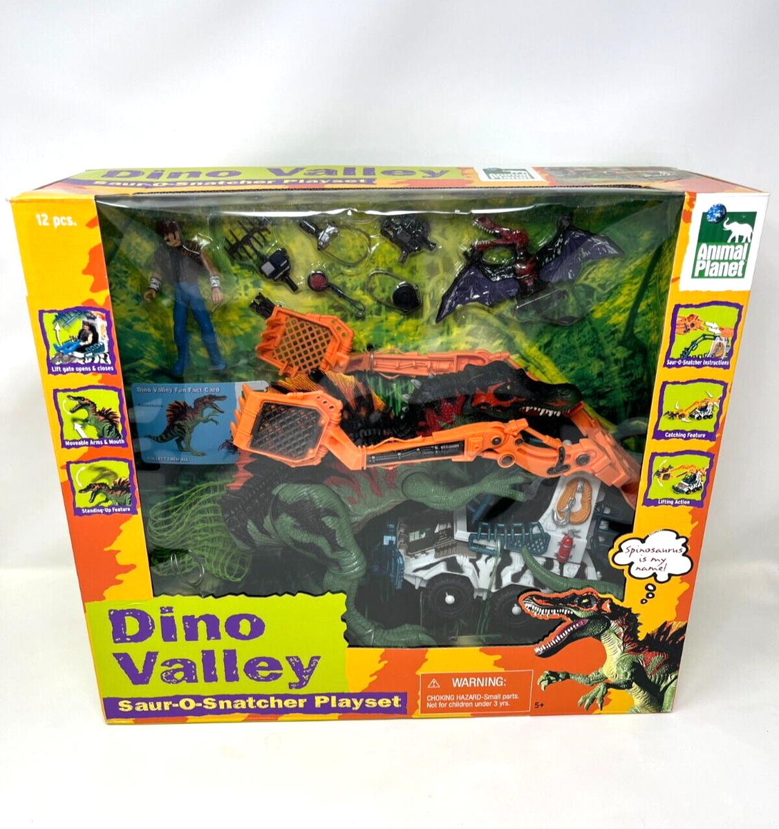 Animal Planet Dino Valley Saur-O-Snatcher Playset Spinosaurus