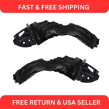 Front Inner Fender Liner Set Fits 2014-2016 Toyota Corolla