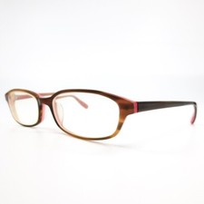 Oliver Peoples Eyeglasses Frames Maria OTPI Brown Horn Pink Cat Eye 51-16-135