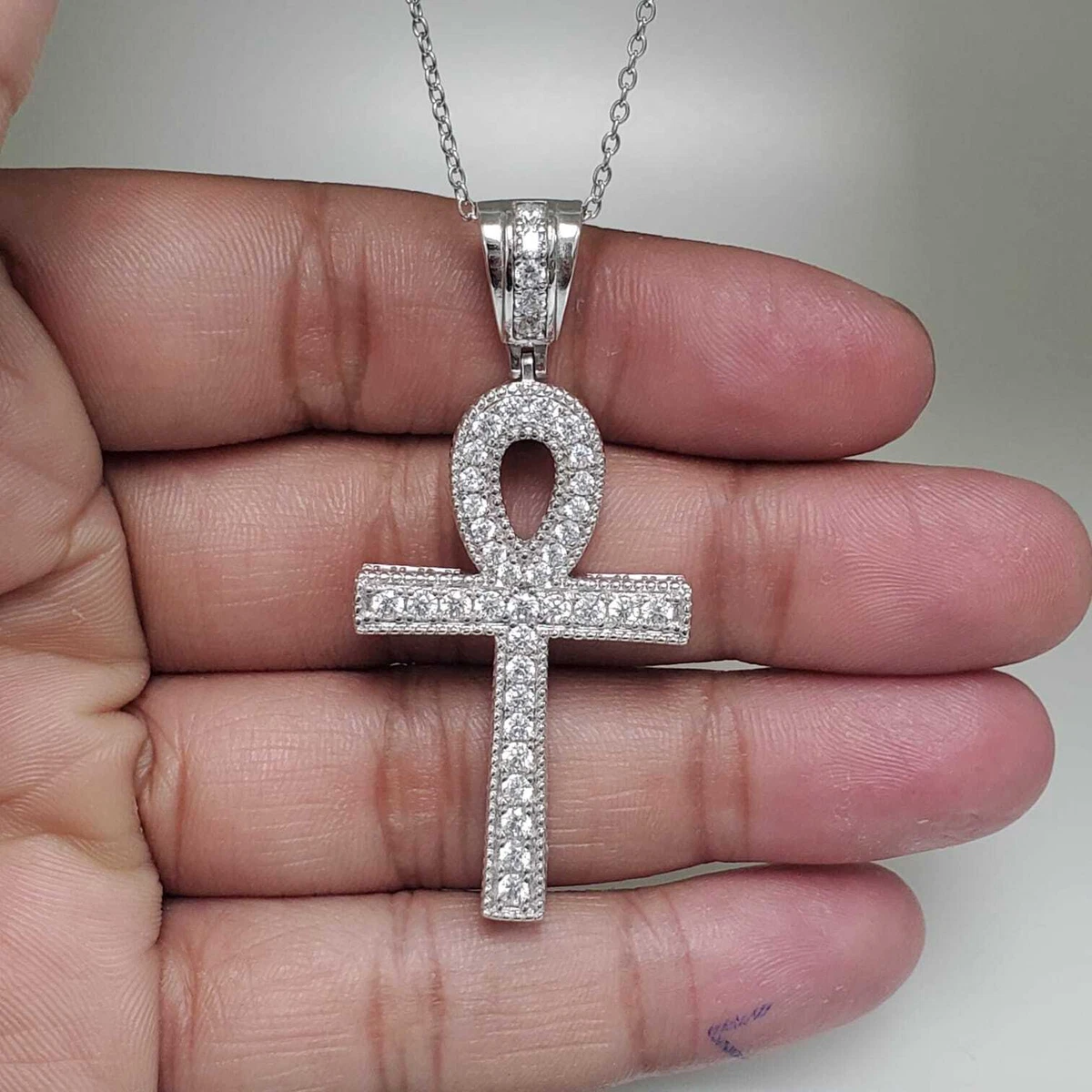 Ankh shop diamond necklace