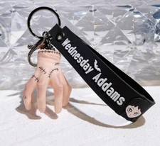 Thing - Wednesday Addams Themed 3D Keychain/Bag Charm/Backpack Clip