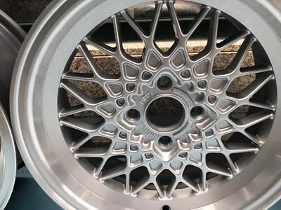 BBS MAHLE RA 214 ALLOY WHEELS SET 6x15” 4x100 BMW E10 E21 E30 - Bild 1 von 4