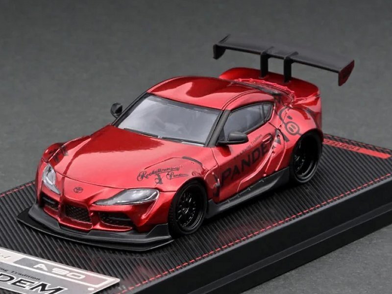 ミニカー PANDEM Supra A90 Black/Red 2148 IG2148 1/43 PANDEM Supra (A90) Black/Red | LINE UP | [公式