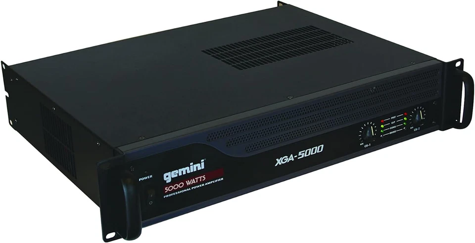 Professional 5000W 2-Channel Power Amplifier – High-Powered DJ & PA Audio Amp wi - Image 2 of 4