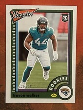 2022 Classics Blue Back /75 Travon Walker #185 - Jaguars Rookie