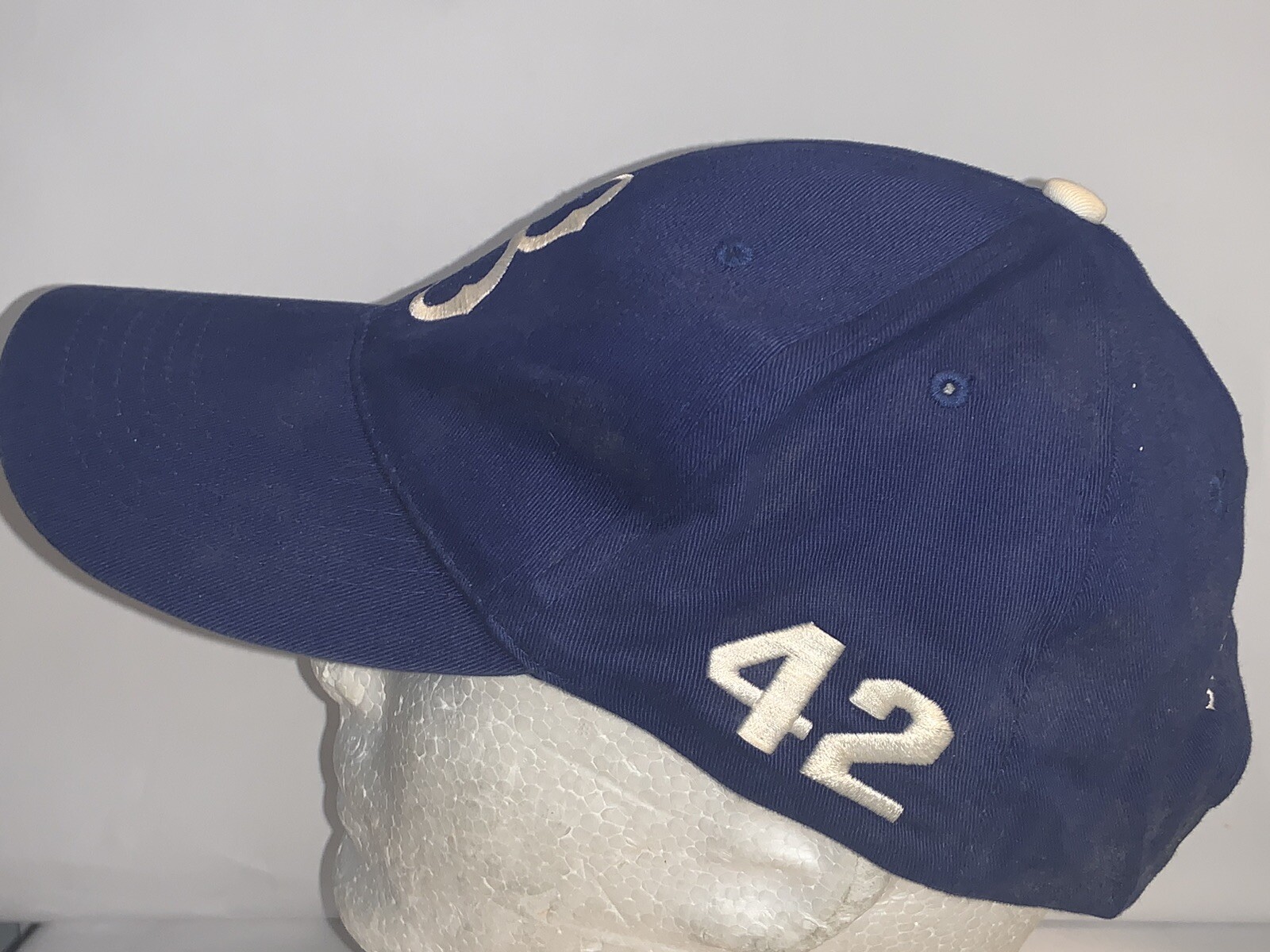 BROOKLYN DODGERS HAT CAP ADJUSTABLE STRAPBACK #42… - image 2