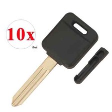 10pcs/lot Remote Ignition Key Transponder Key Shell for Blade Car Key Case
