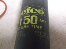 NEW Cefco 10K One Time Fuse 150A 10KOTS150 DG23-52 *FREE SHIPPING*