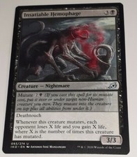 Insatiable Hemophage 093 Ikoria Lair of Behemoths Mtg IKO Magic Creature Card